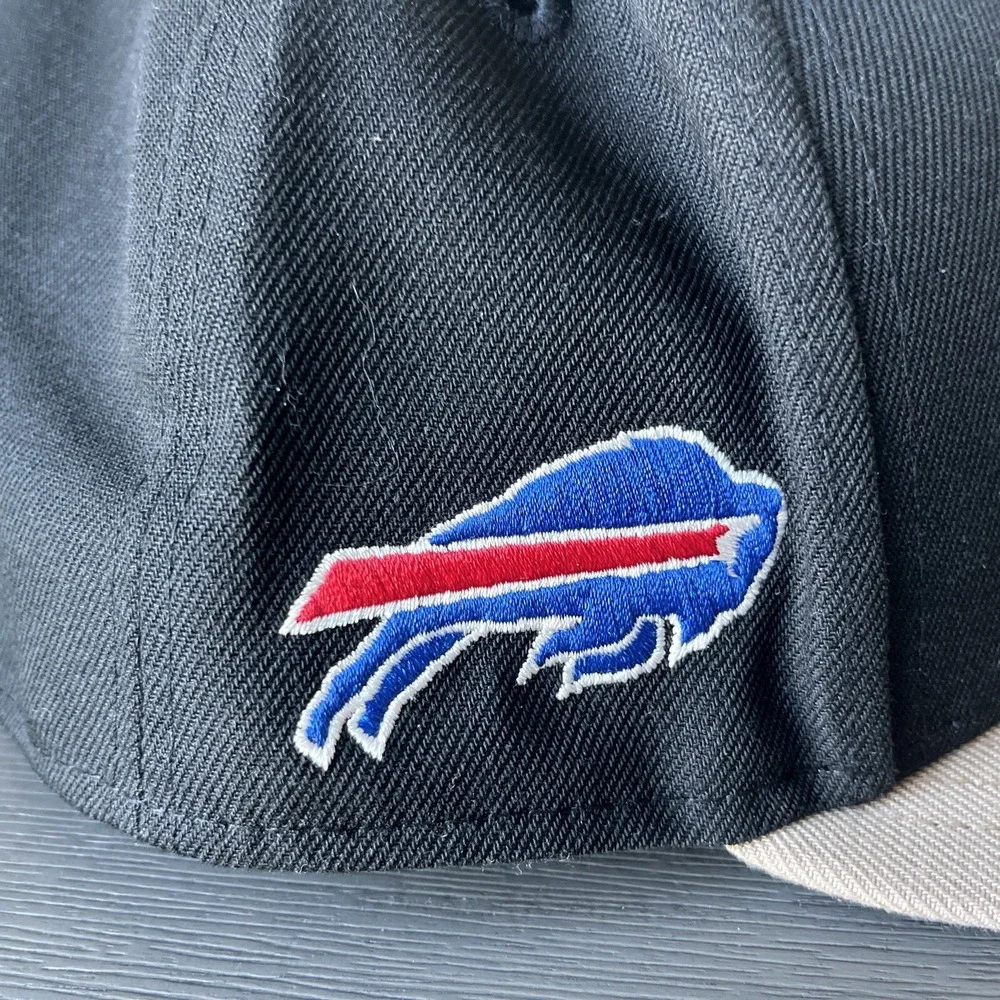 Buffalo Bills New Era 59Fifty AFC NFL Pro Bowl Baseball Cap Black Camel Sz 8 NWT
